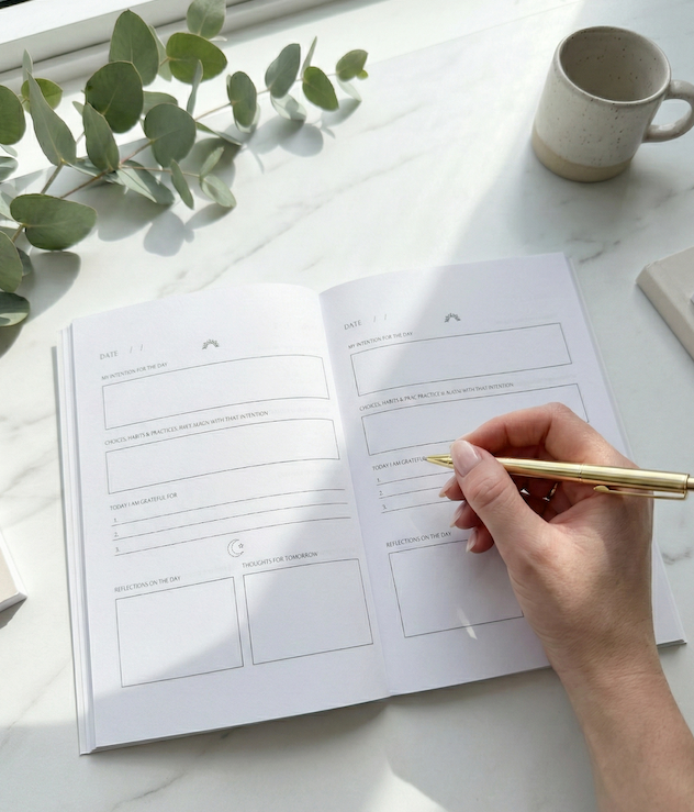 Aligned + Intentional 90 Day Journal