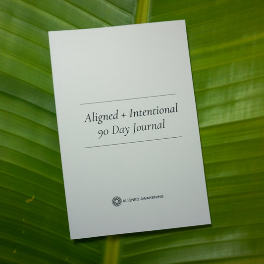 Aligned Awakening 90 Day Journal