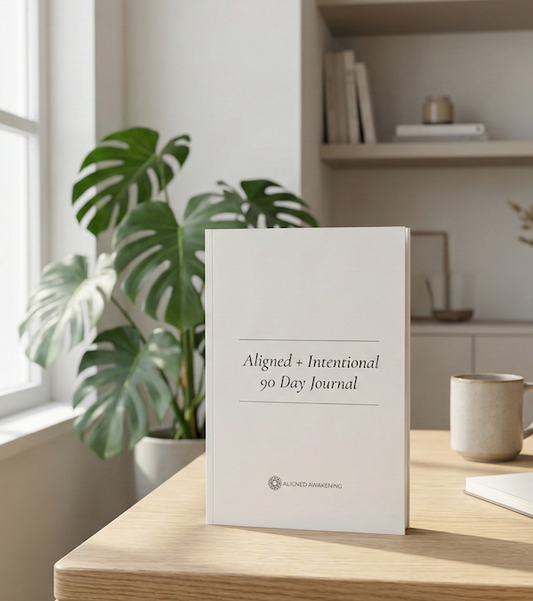 Aligned + Intentional 90 Day Journal